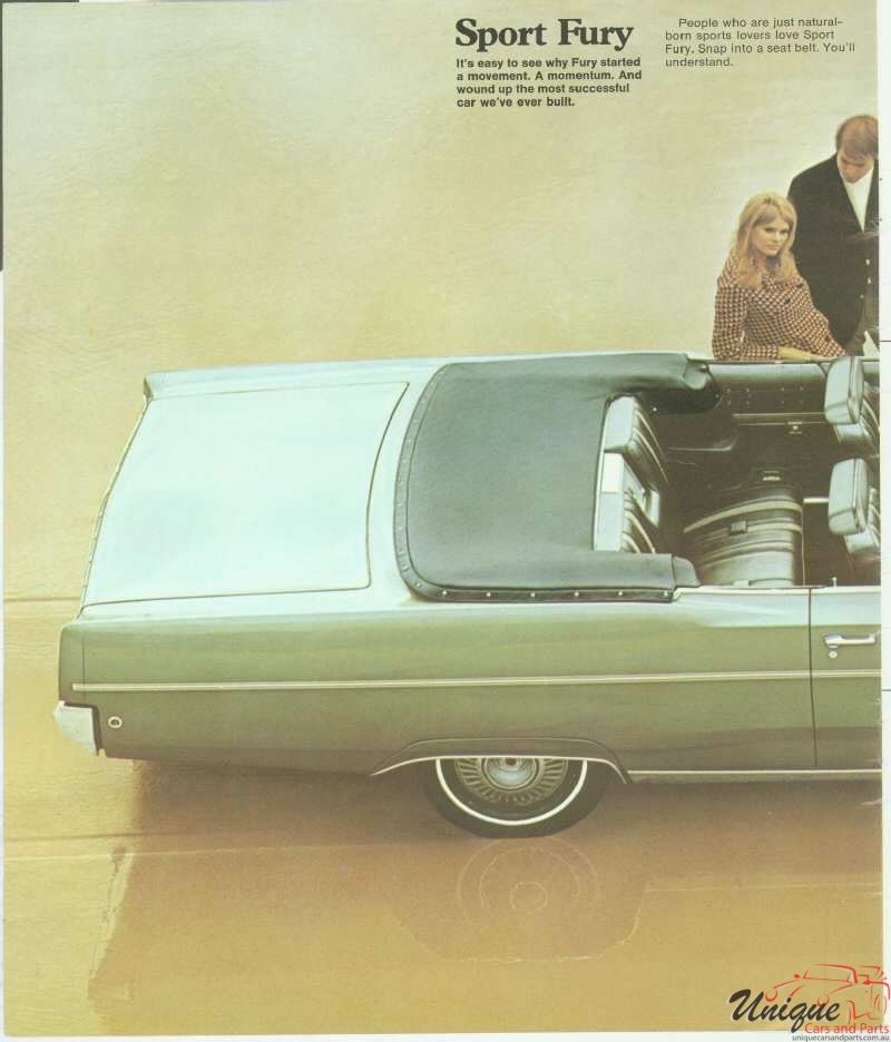1968 Plymouth Fury Brochure Page 16